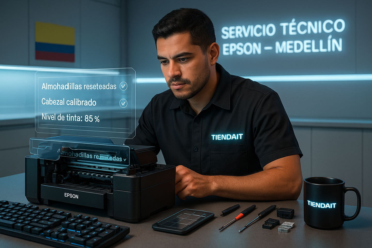 Repuestos Escaner IMPRESORAS Epson en Medellin